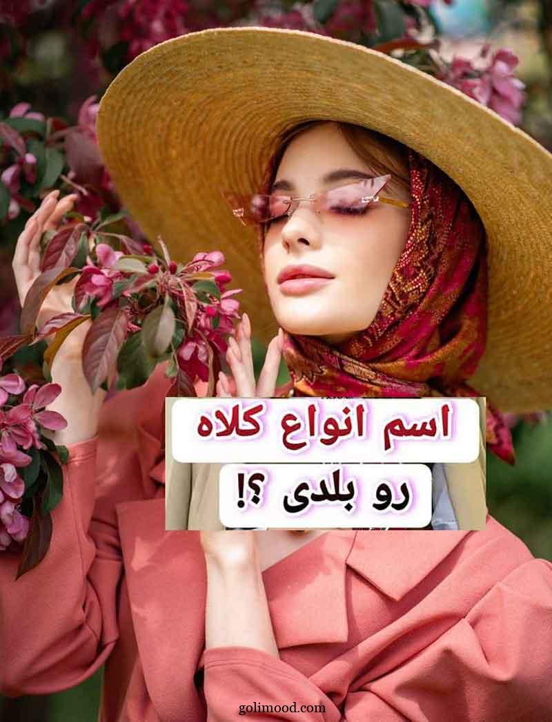 اسم-انواع-کلاه-رو-بلدی؟