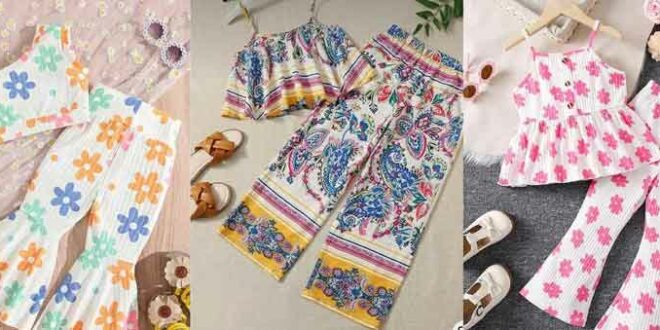 مدل تاپ و شلوار بچه گانه 2024؛ برای تابستان جهت ایده دوخت و الگوبرداری!