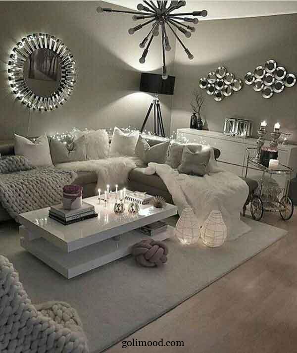 دکوراسیون منزل طوسی
