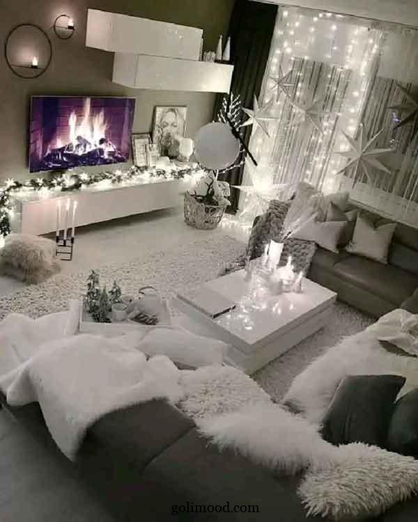 دکوراسیون منزل طوسی