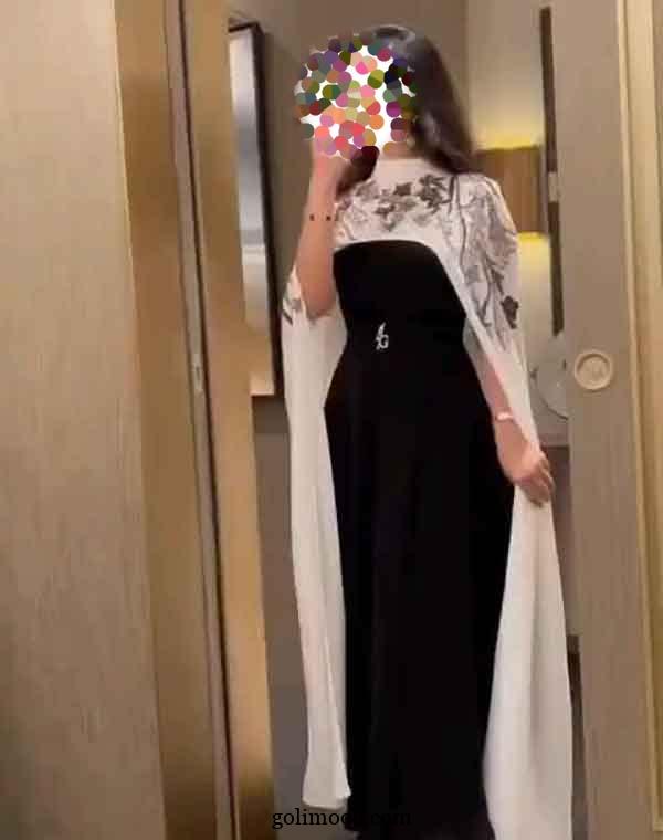 مدل لباس مجلسی پوشیده لاکچری 