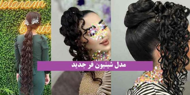 مدل شینیون فر جدید