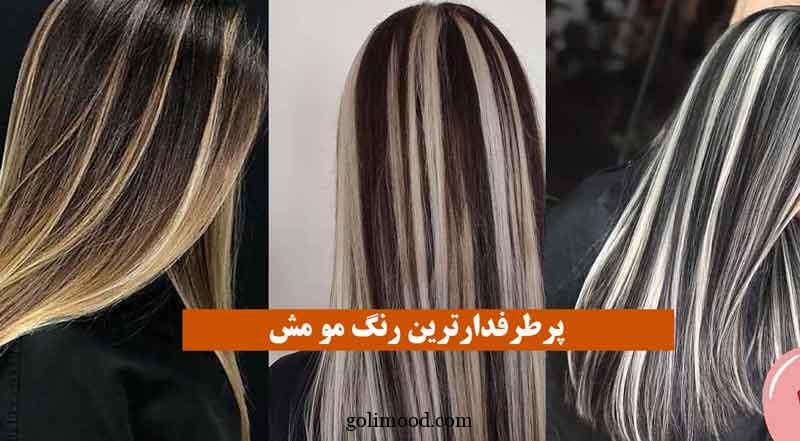 پرطرفدارترین رنگ مو مش