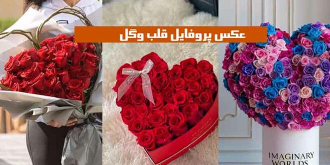 عکس پروفایل قلب وگل