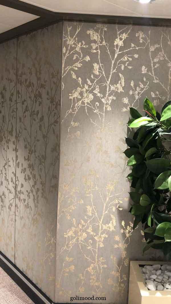 کاغذ دیواری طرح پتینه