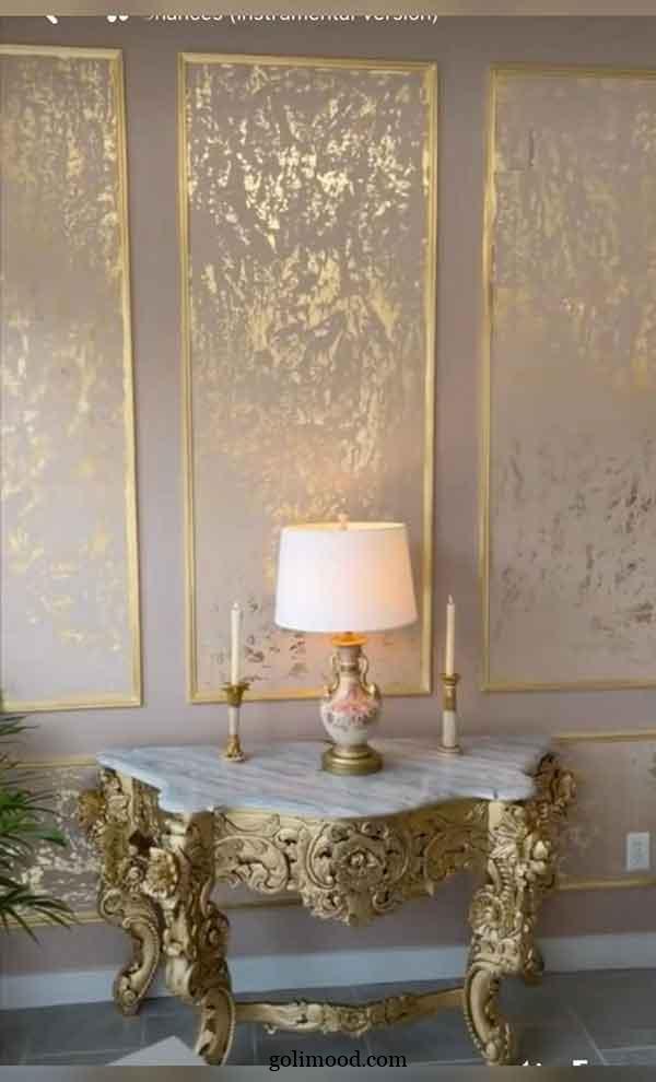 کاغذ دیواری طرح پتینه