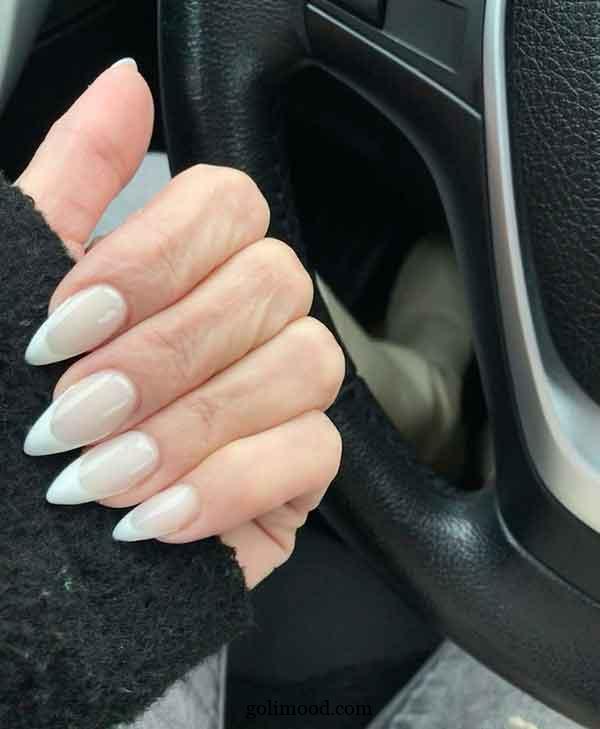 ناخن فرنچ شیک
