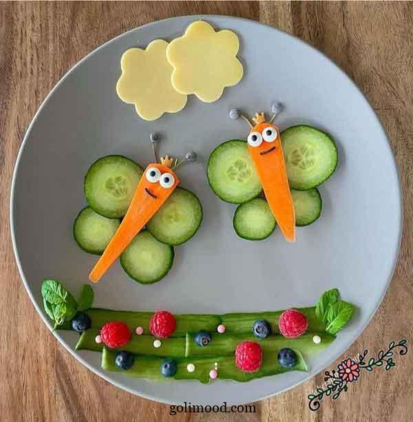 صبحانه سالم برای مدرسه با تزیین