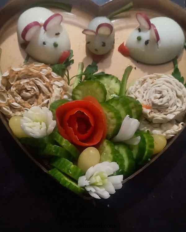 صبحانه سالم برای مدرسه با تزیین