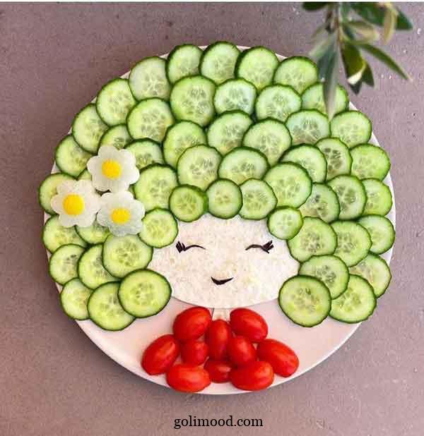 صبحانه سالم برای مدرسه با تزیین