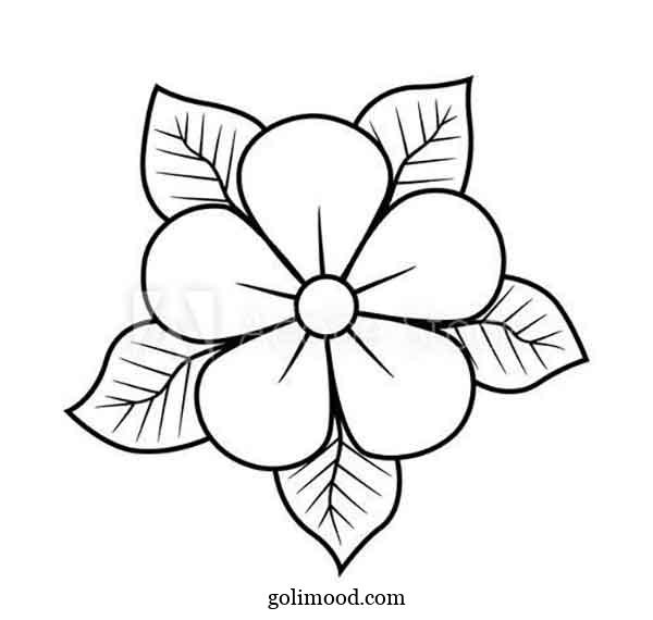 نقاشی دخترانه زیبا و آسان رنگی