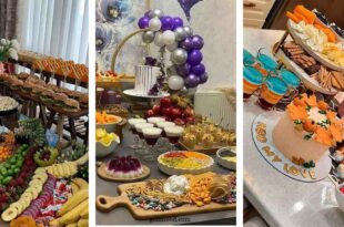 چیدمان میز تولد