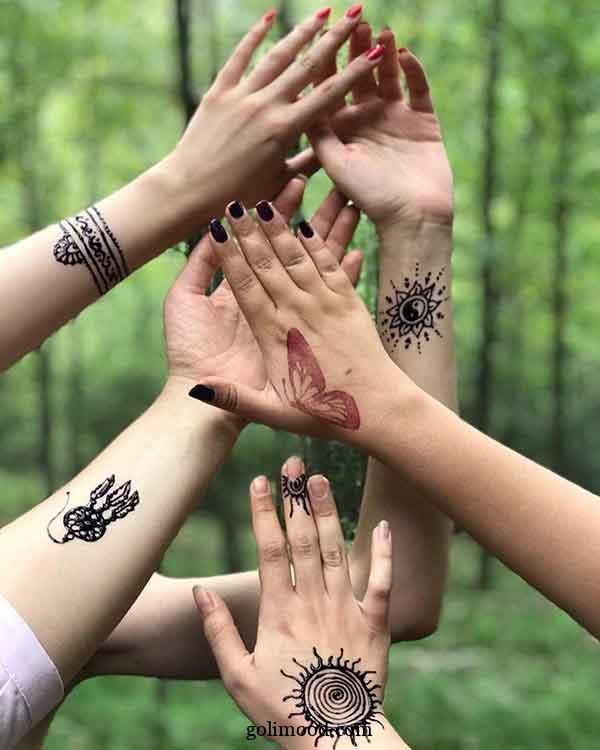 مدل حنای دست 