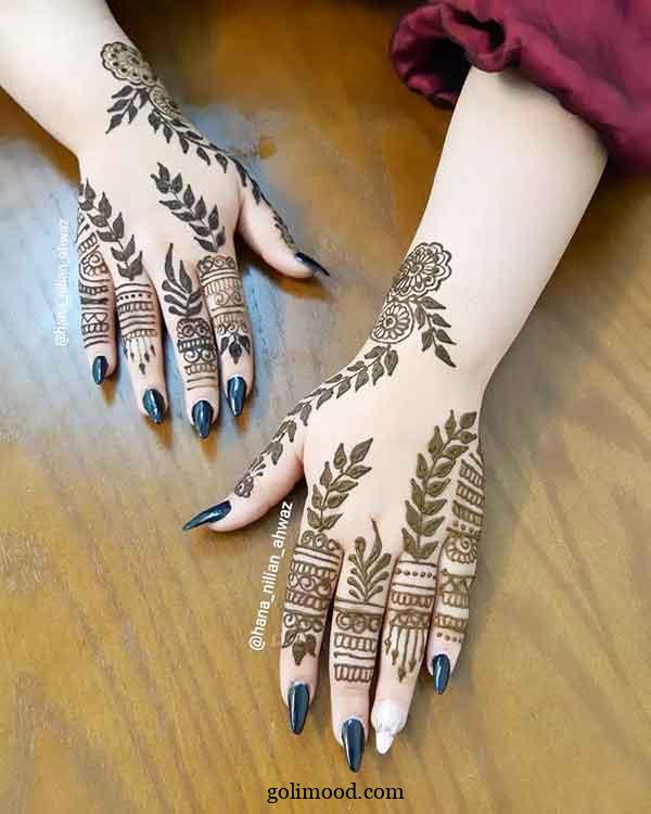 مدل حنای دست 