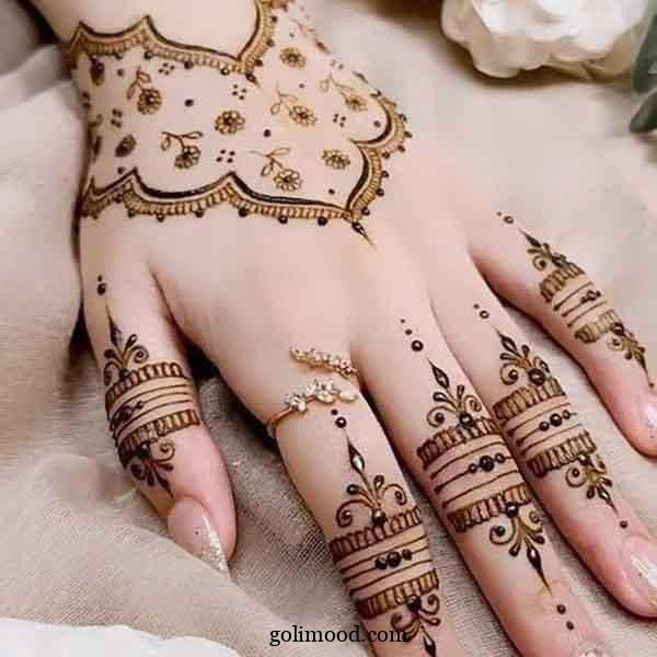 مدل حنای دست 