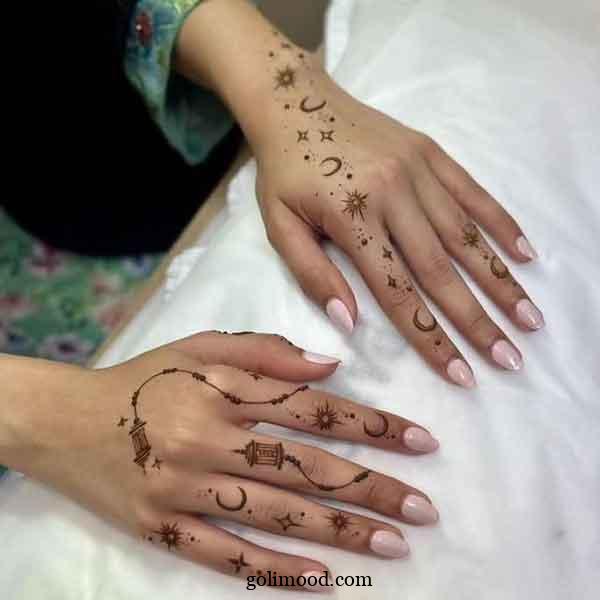 مدل حنای دست 