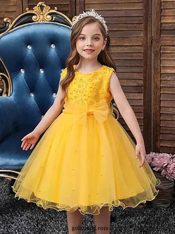 مدل لباس مجلسی دخترانه 9 ساله