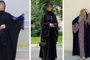 مدل مانتو عبایی جلو باز
