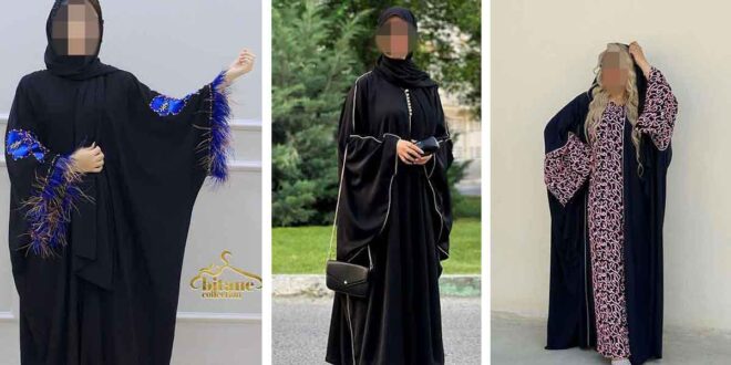 مدل مانتو عبایی جلو باز