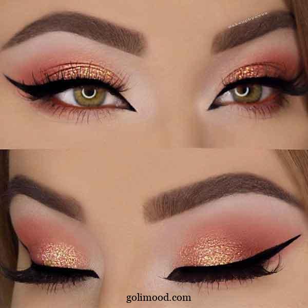 مدل سایه چشم ساده و شیک