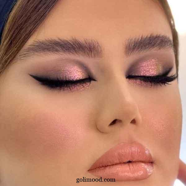 مدل سایه چشم ساده و شیک