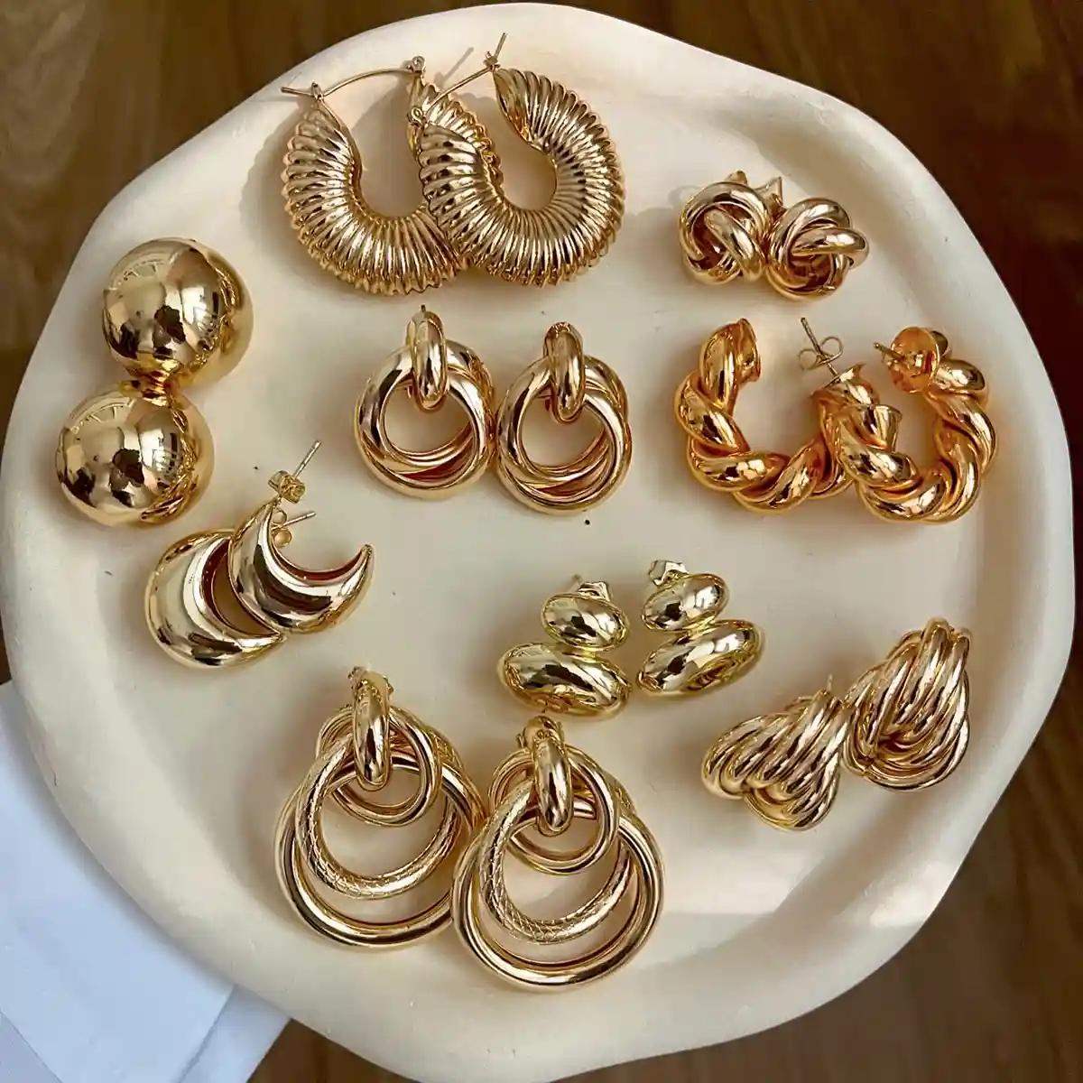 گوشواره بزرگ مناسب مجالس
