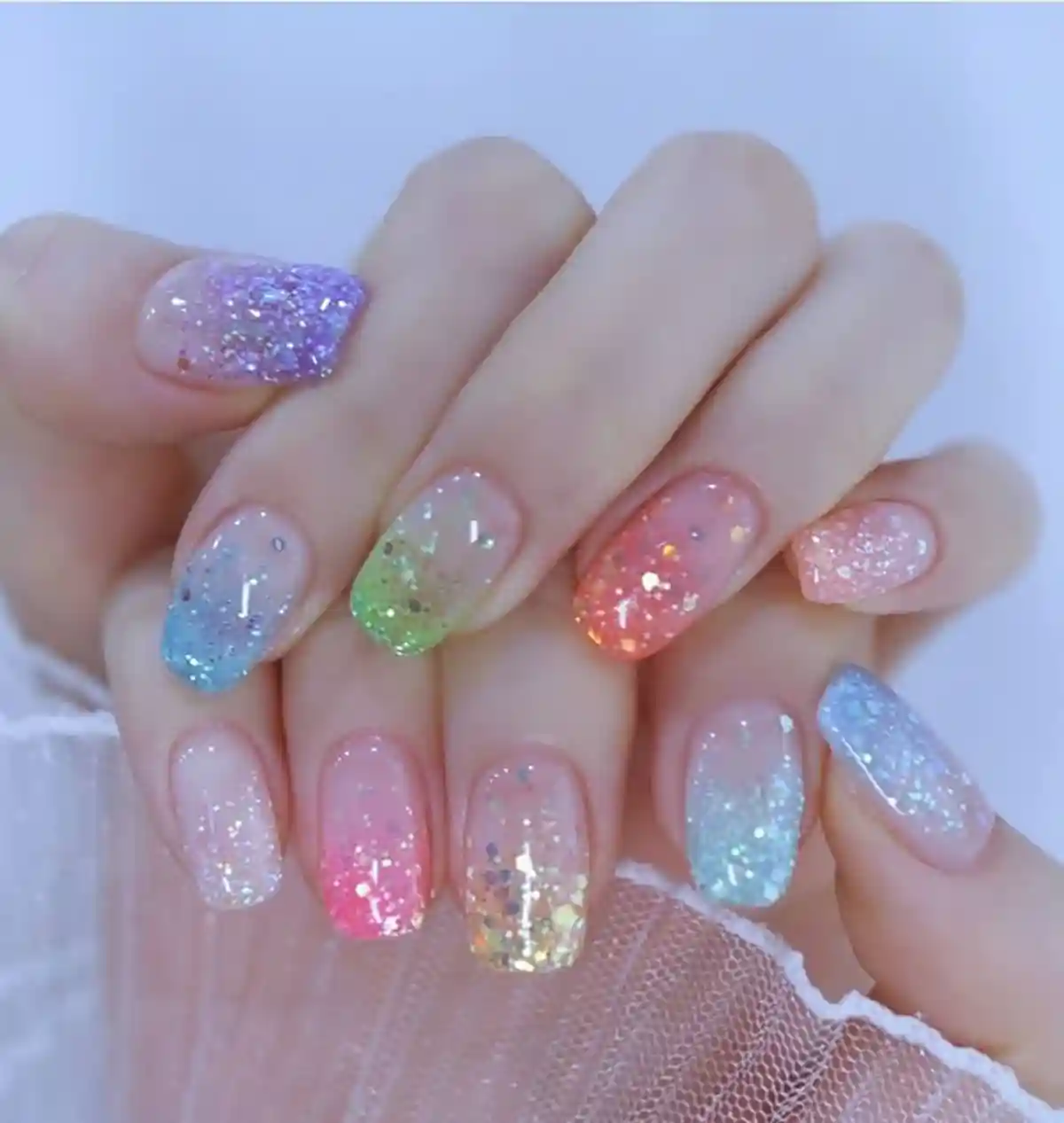 لاک ژل آیس با رنگ آبنباتی