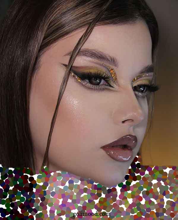 میکاپ با سایه های خفن