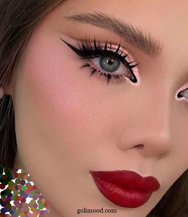 میکاپ با سایه های خفن