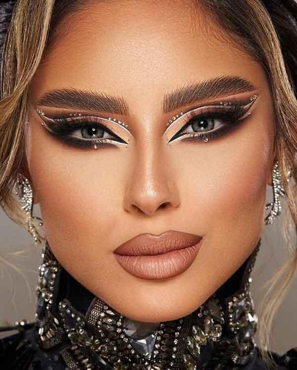 میکاپ با سایه های خفن