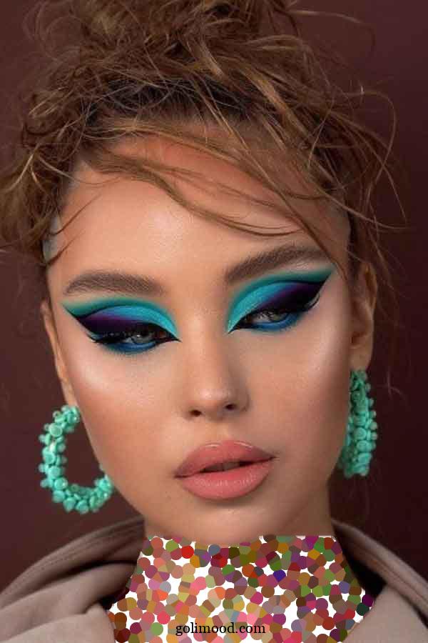 میکاپ با سایه های خفن