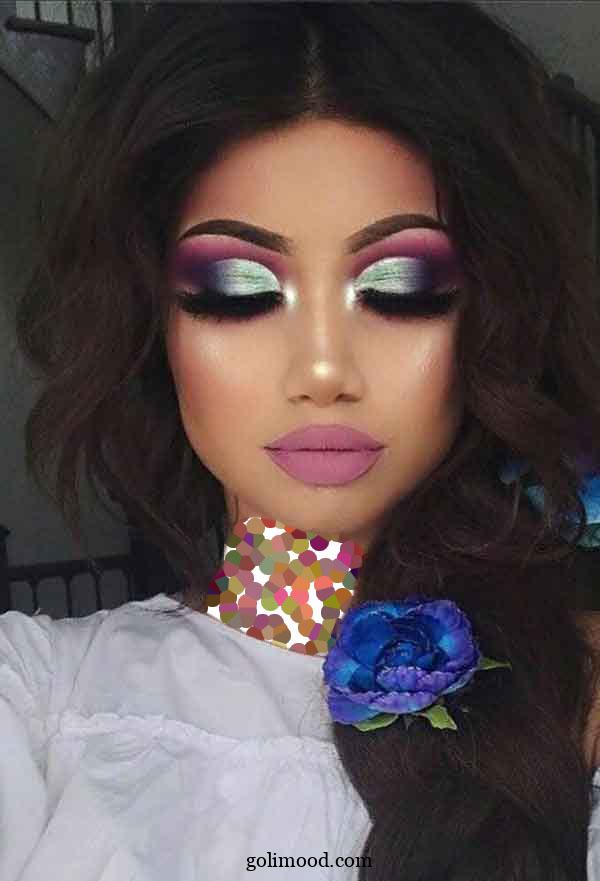 میکاپ با سایه های خفن