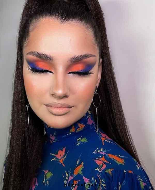 میکاپ با سایه های خفن