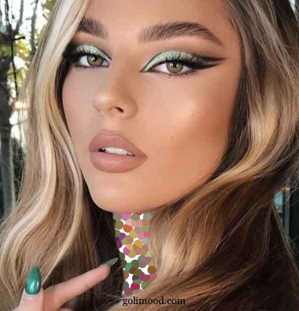میکاپ با سایه های خفن