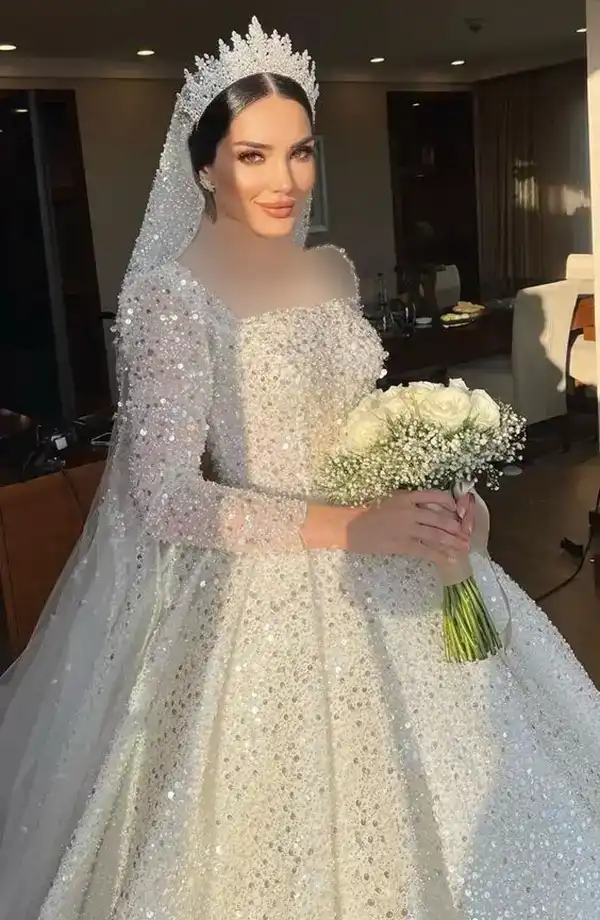 مدل لباس عروس عربی اینستا