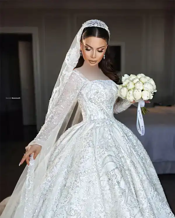 مدل لباس عروس عربی اینستا