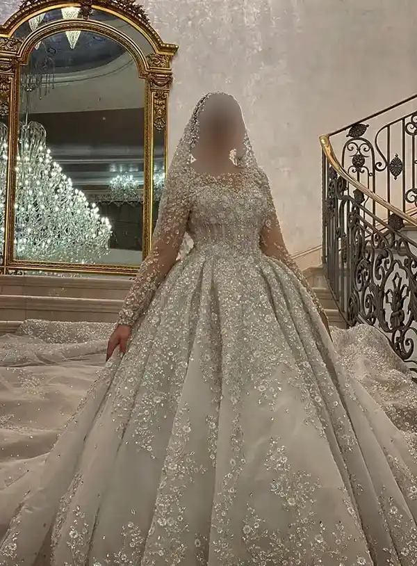 مدل لباس عروس عربی اینستا