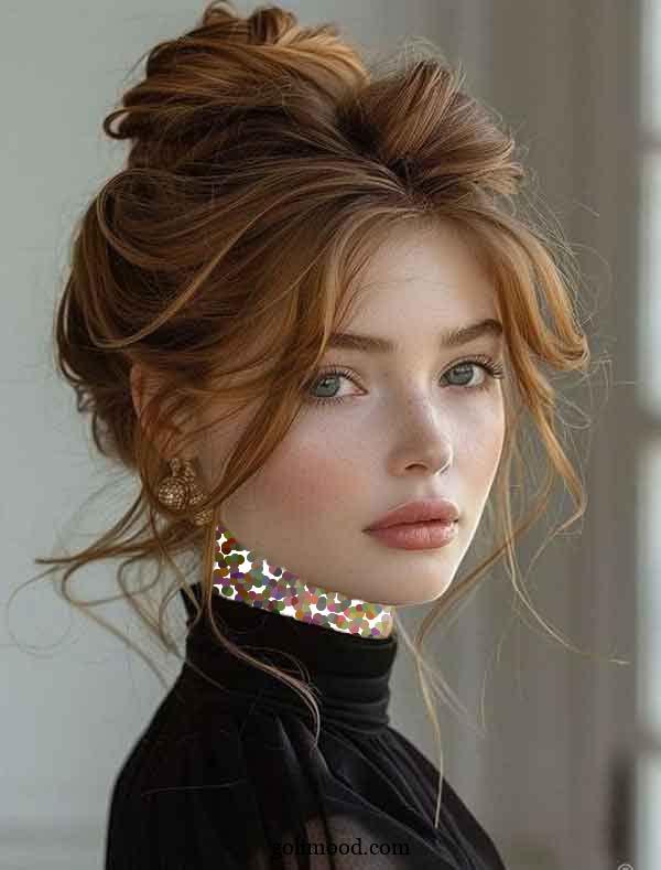مدل مو چتری پروانه ای