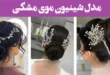مدل شینیون موی مشکی؛ جادوی شینیون روی مو مشکی شکوهی که چشم‌ها را خیره می‌کند!
