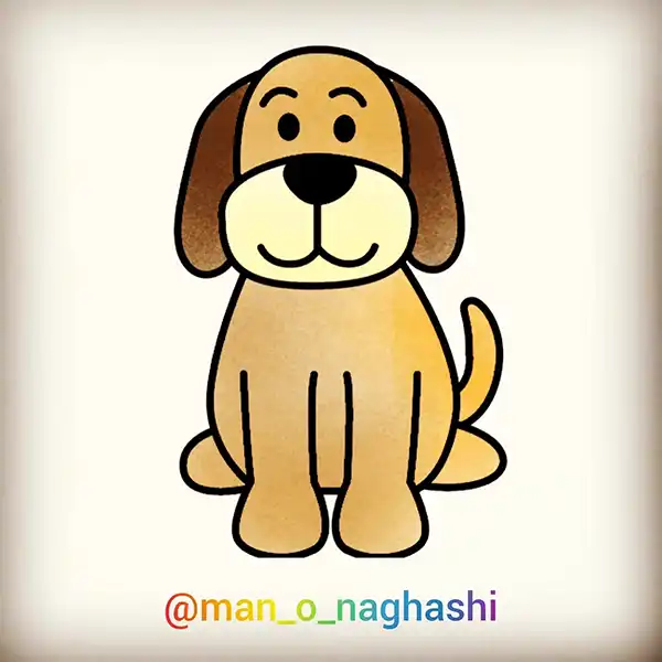 نقاشی کودکانه ساده پسرانه
