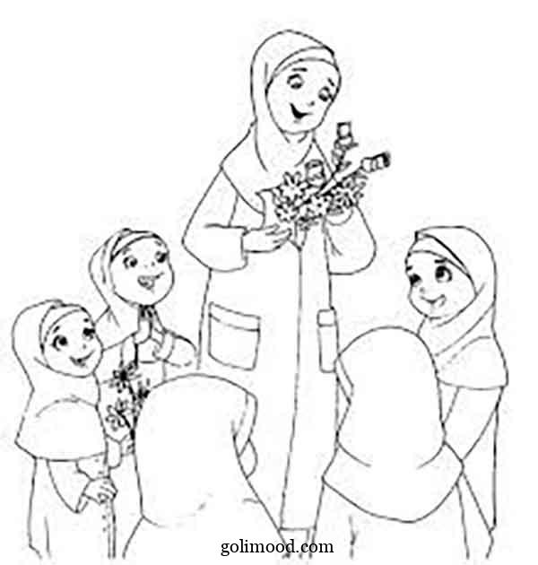 نقاشی روز معلم