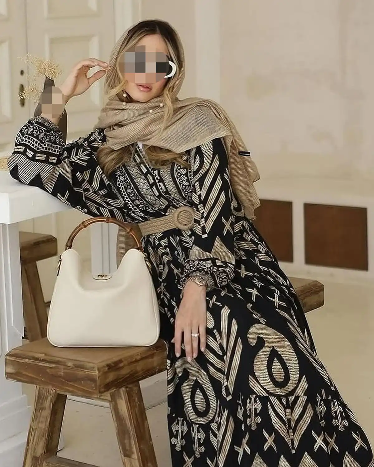 پیراهن بلند منحصر به فرد