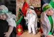 ایده عکس شیرخوارگان | طفلی با سربند «یا حسین»؛ عهدی ابدی