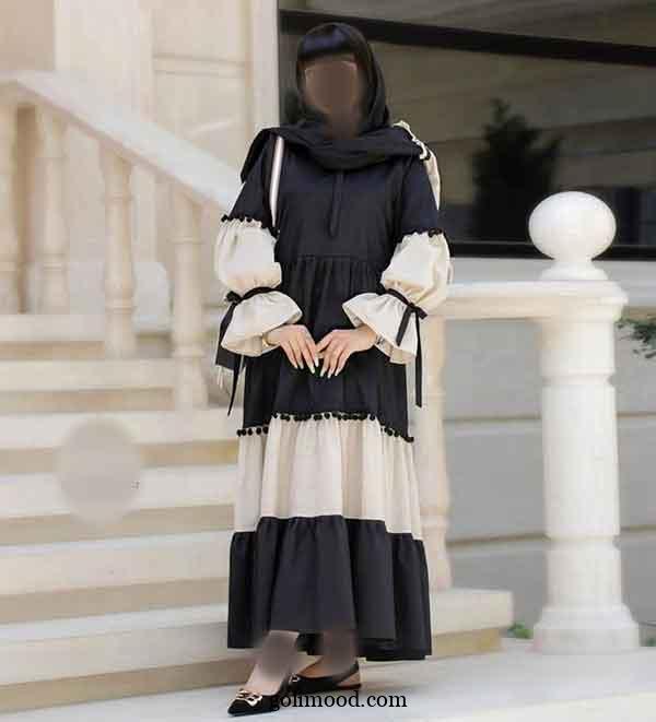 مدل عبا دخترانه جدید؛ 30 عکس مانتو عبایی ساده و شیک طرح جدید و عربی 
