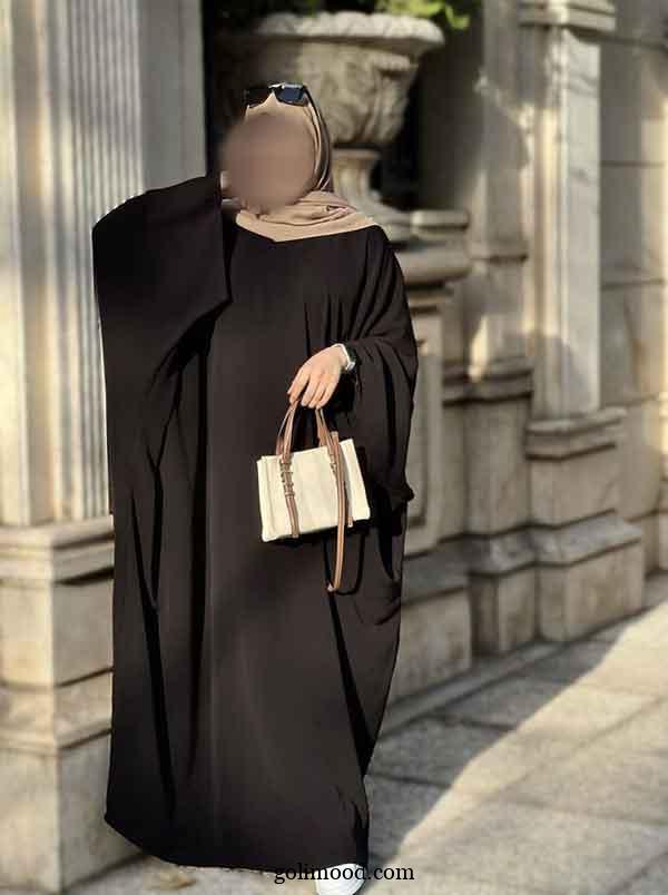 مدل عبا دخترانه جدید؛ 30 عکس مانتو عبایی ساده و شیک طرح جدید و عربی 
