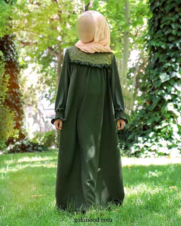مدل عبا دخترانه جدید؛ 30 عکس مانتو عبایی ساده و شیک طرح جدید و عربی 
