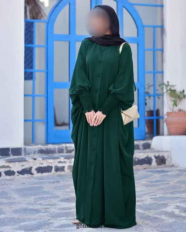 مدل عبا دخترانه جدید؛ 30 عکس مانتو عبایی ساده و شیک طرح جدید و عربی 
