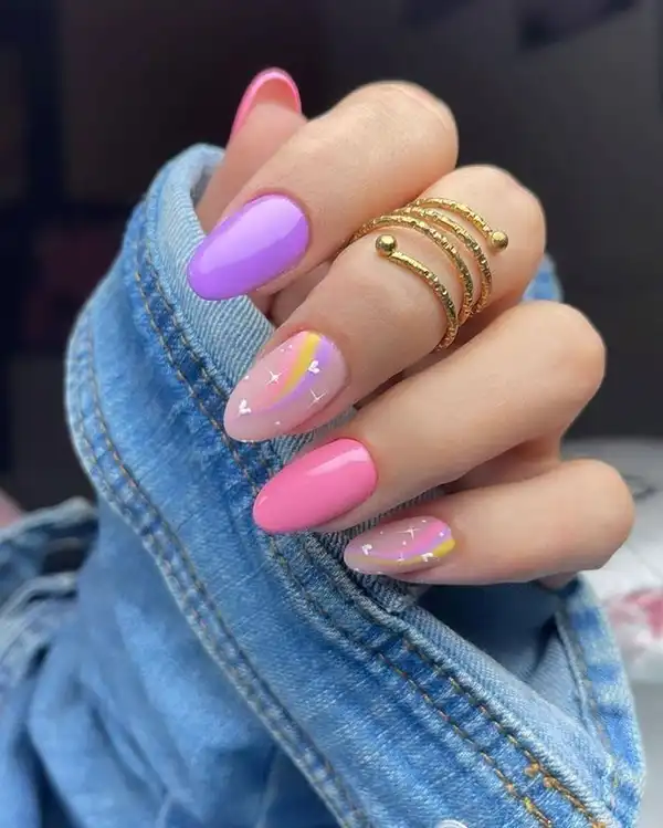 مدل ژلیش ناخن تابستانی