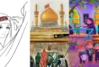 نقاشی محرمی | 30 مدل نقاشی آسان، کودکانه، زیبا رنگ شده و بدون رنگ گلچین شده