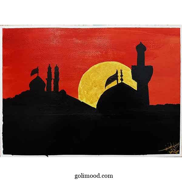 نقاشی محرمی | 30 مدل نقاشی آسان، کودکانه، زیبا رنگ شده و بدون رنگ گلچین شده
